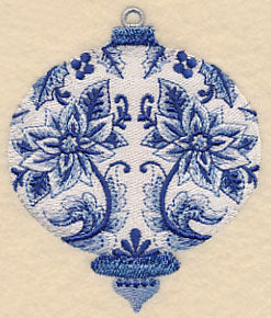 Ornaments Around the World - Delft Blue
