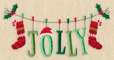 Holly Jolly Clothesline