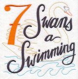 12 Days Boutique - Swans a Swimming