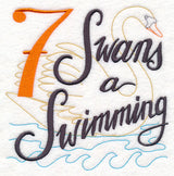 12 Days Boutique - Swans a Swimming