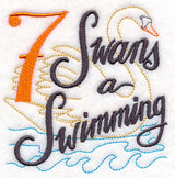 12 Days Boutique - Swans a Swimming