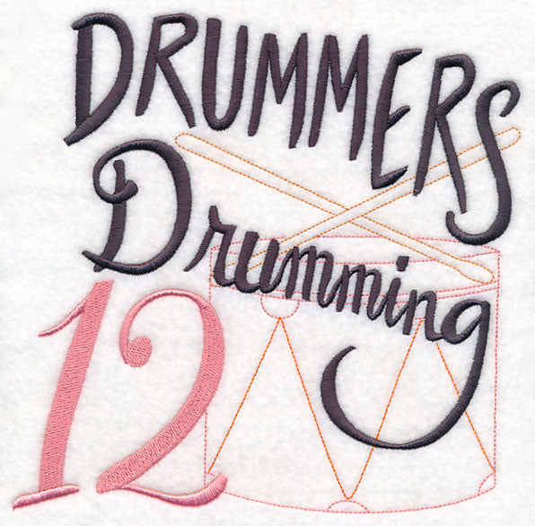 12 Days Boutique - Drummers Drumming