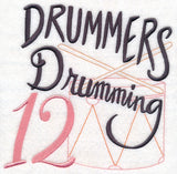 12 Days Boutique - Drummers Drumming