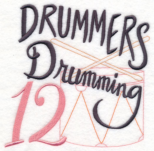 12 Days Boutique - Drummers Drumming