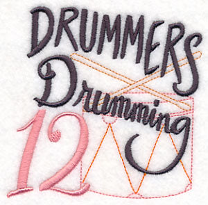 12 Days Boutique - Drummers Drumming