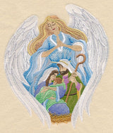 Heavenly Angel and Holy Family