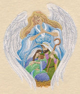 Heavenly Angel and Holy Family