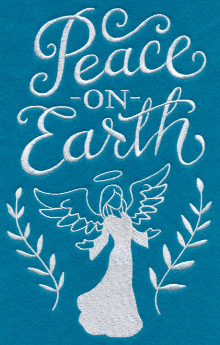 Peace on Earth (Whitework)