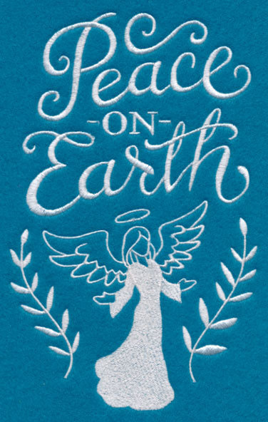 Peace on Earth (Whitework)