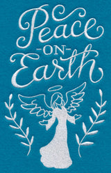Peace on Earth (Whitework)