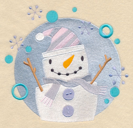 Let it Snowman Circle