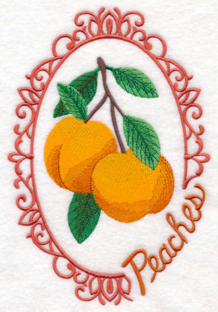 Fruit Cameo - Peaches