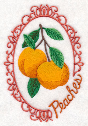 Fruit Cameo - Peaches