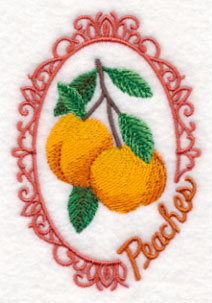 Fruit Cameo - Peaches