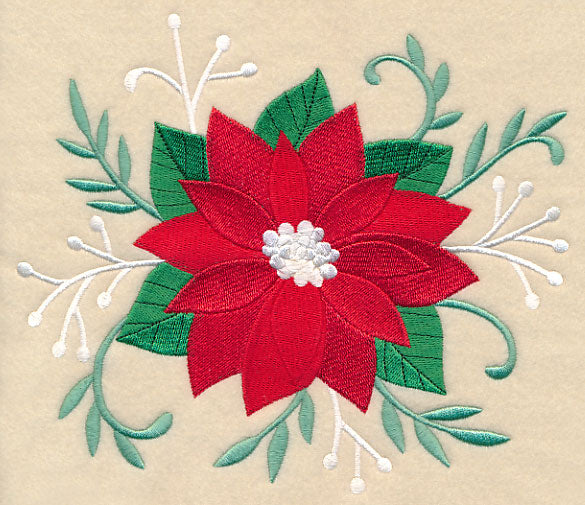 Blooming Christmas Poinsettia