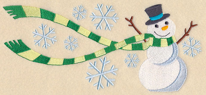 Wrapped Up in Winter Snowman