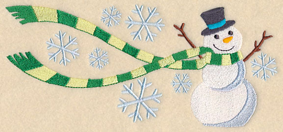 Wrapped Up in Winter Snowman