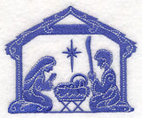 Elegant Nativity Manger Scene