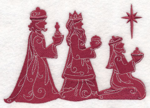 Elegant Nativity Wise Men