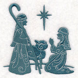 Elegant Nativity Shepherds