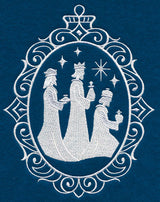 Wise Men Cameo (Whitework)