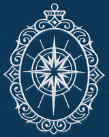 Star of Bethlehem Cameo (Whitework)