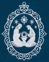 Holy Family Cameo (Whitework)