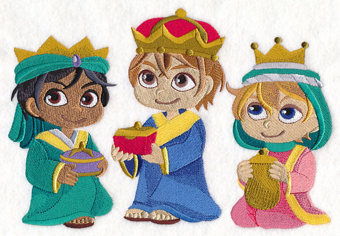 Playful Christmas Pageant Wise Men