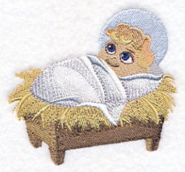 Playful Christmas Pageant Baby Jesus