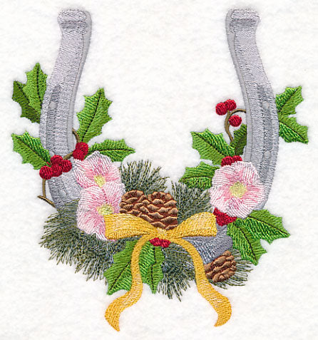 Cowboy Christmas Horseshoe