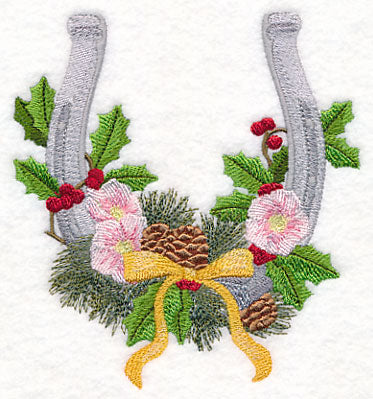 Cowboy Christmas Horseshoe