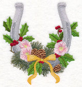 Cowboy Christmas Horseshoe