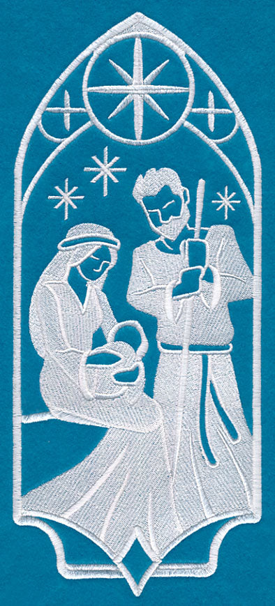 Christmas Silhouette - Holy Family