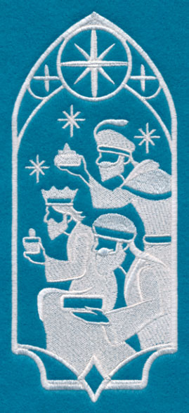 Christmas Silhouette - Three Wise Men