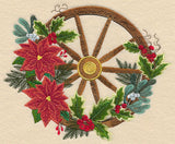 Cowboy Christmas Wagon Wheel