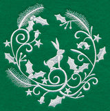 Winter Wonderland Rabbit (Whitework)