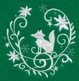 Winter Wonderland Fox (Whitework)