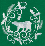 Winter Wonderland Polar Bear (Whitework)