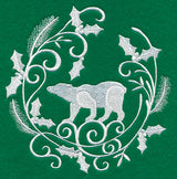 Winter Wonderland Polar Bear (Whitework)