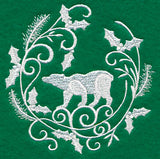 Winter Wonderland Polar Bear (Whitework)