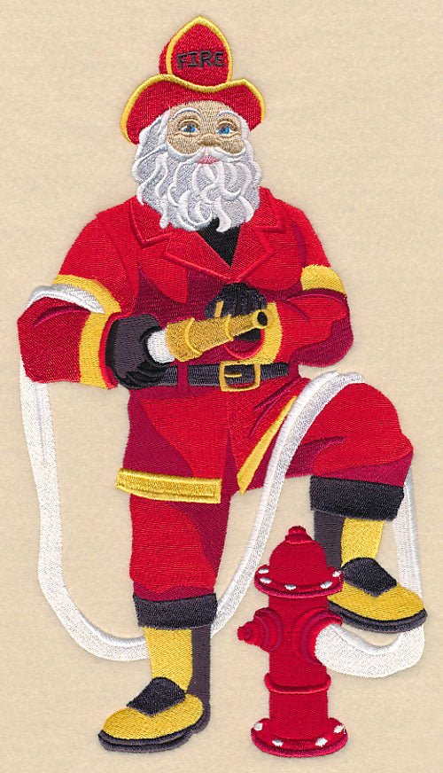 Fireman Santa Claus