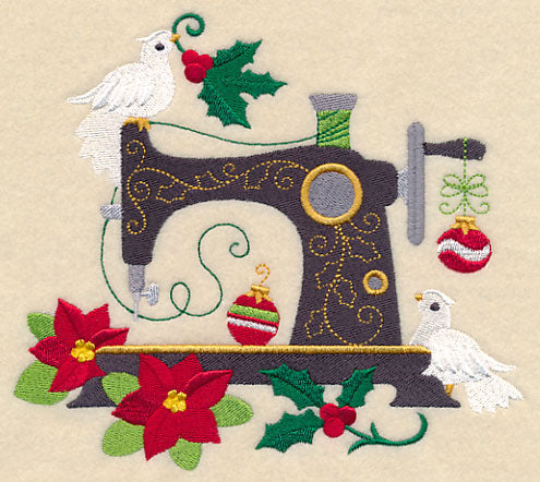 Christmas Sewing Machine