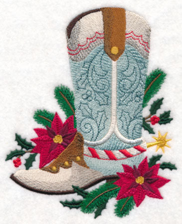 Cowboy Christmas Boot