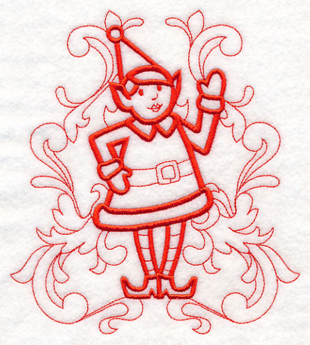 Doodle Elf - Girl