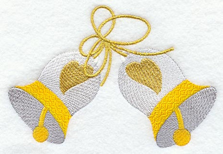Wedding Bells w/Hearts