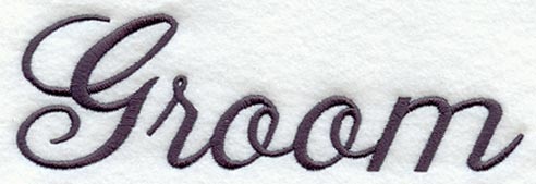Groom - text