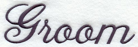 Groom - text