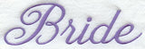 Bride - text