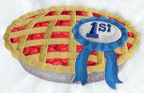 Pie and Prize Ribbon