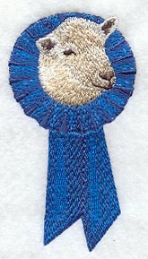 Sheep & Prize Ribbon